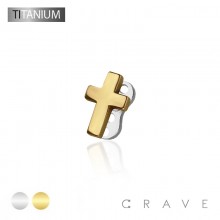 IMPLANT GRADE TITANIUM INTERNALLY THREADED CROSS DERMAL SET